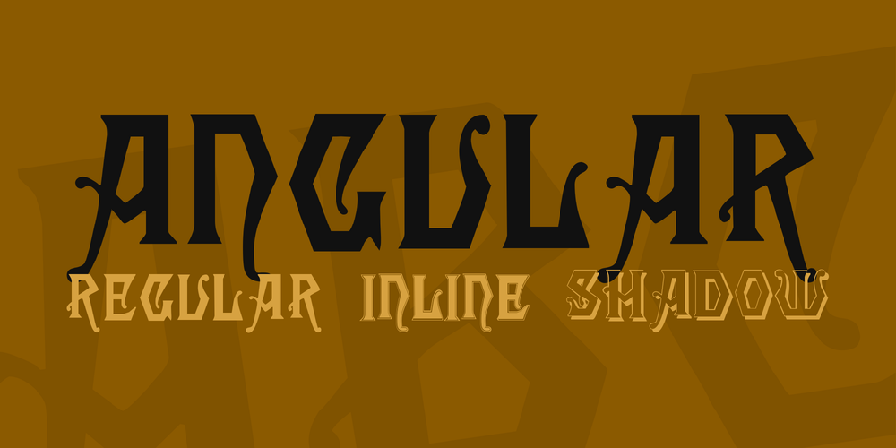 Download Angular font | fontsme.com