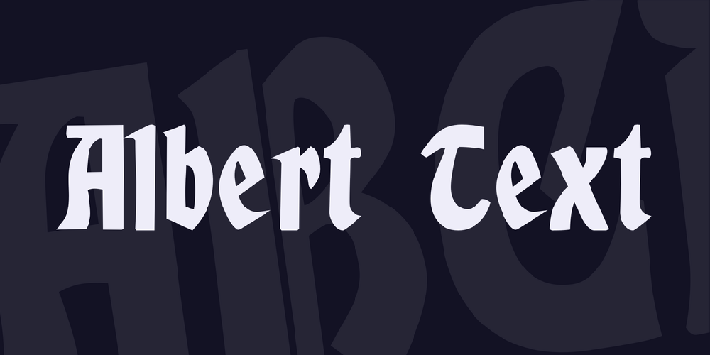 Download Albert Text font | fontsme.com