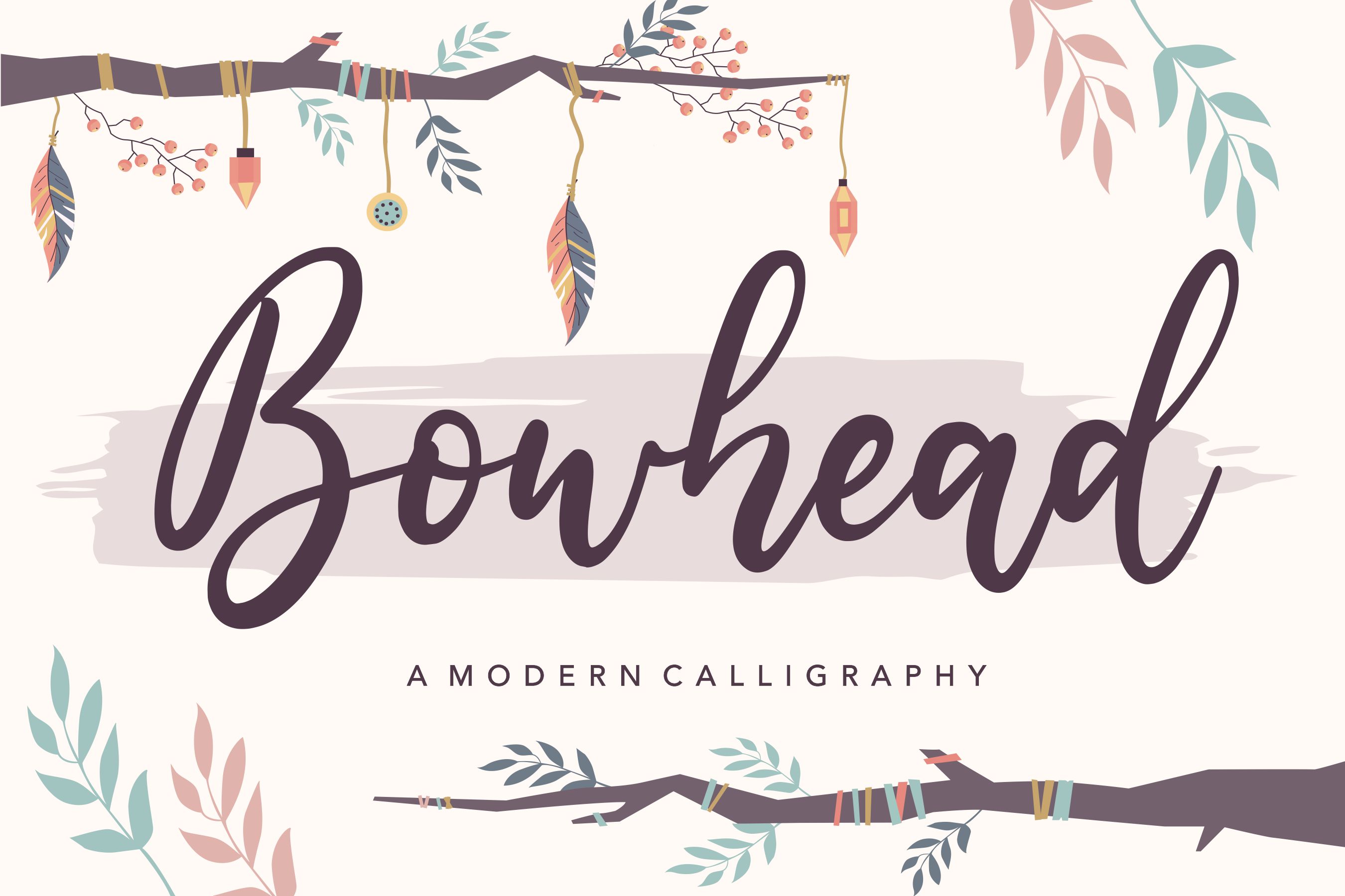 Download Bowhead font | fontsme.com