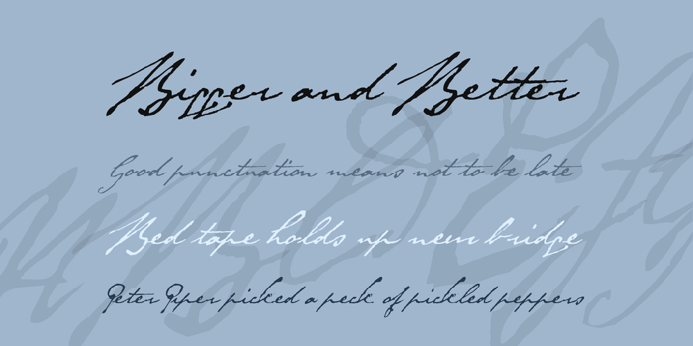 Download Byron font | fontsme.com