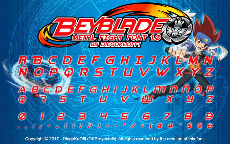 Beyblade Script Download Beyblade Metal Fight Regular font | fontsme.com