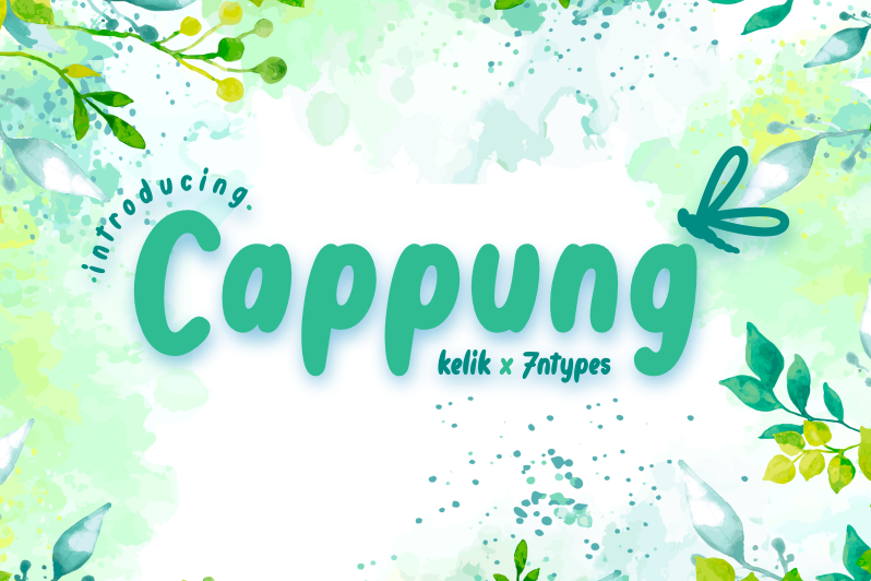 Download Cappung font | fontsme.com
