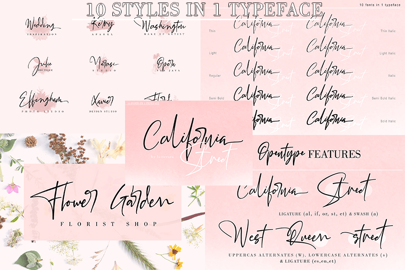 Download California Street handwritten font | fontsme.com