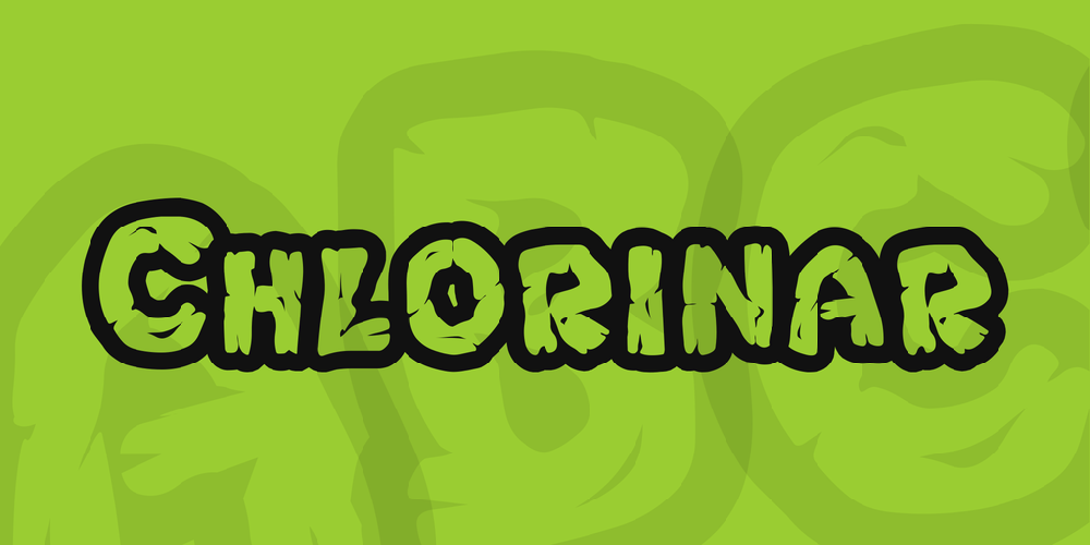 Download Chlorinar font | fontsme.com
