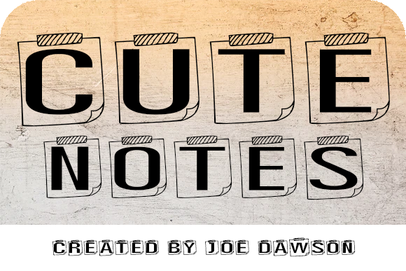 Download Cute Notes font | fontsme.com