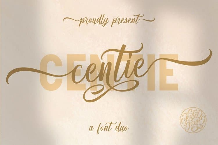 Download Centie font | fontsme.com