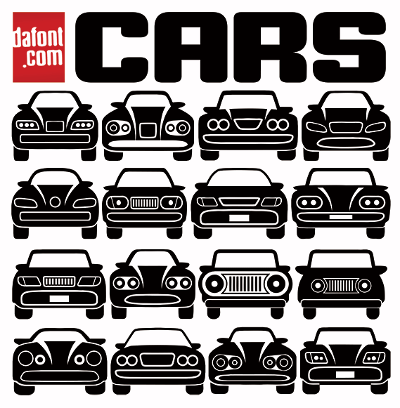 Download Cars font | fontsme.com