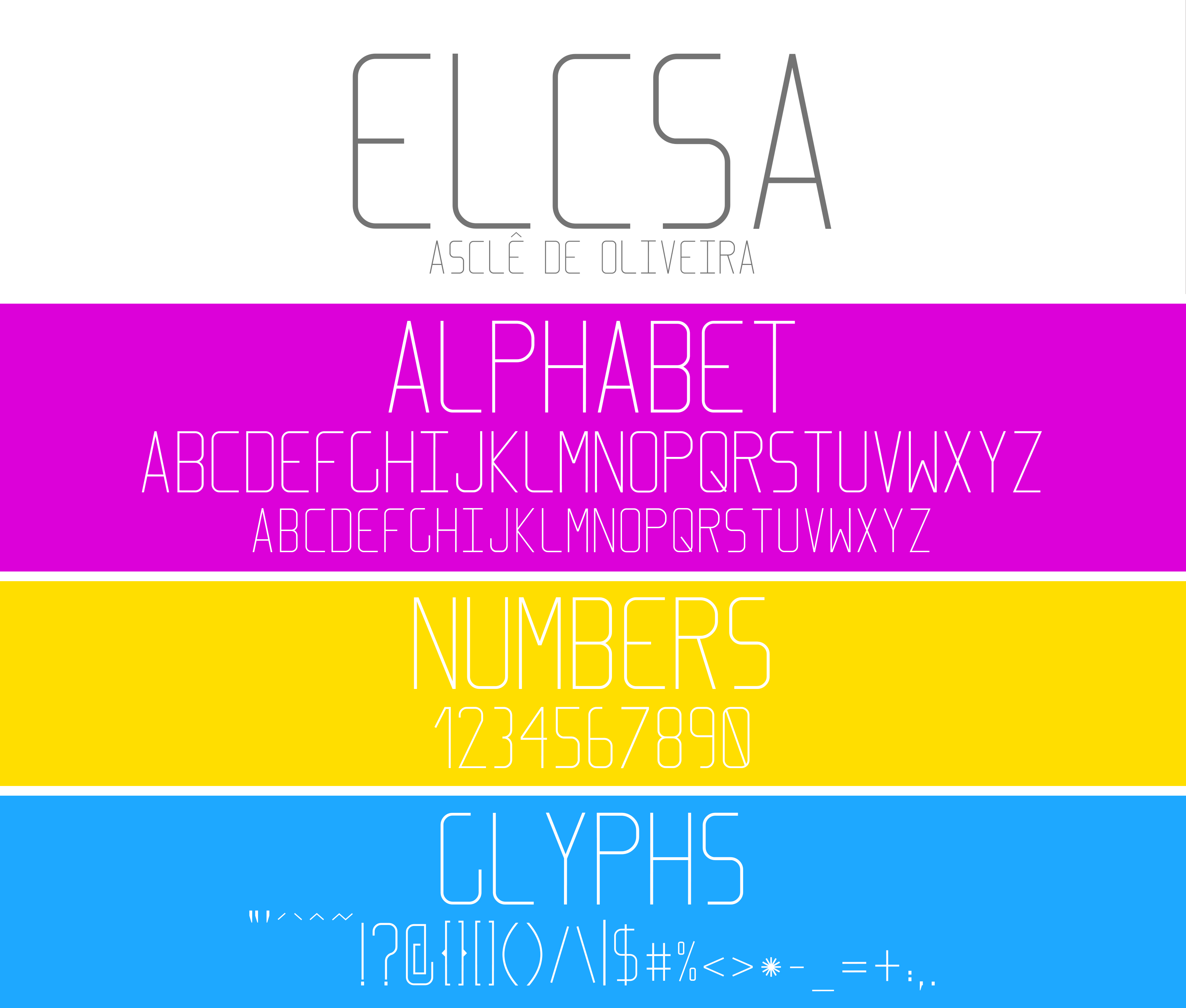 Download Elcsa font | fontsme.com