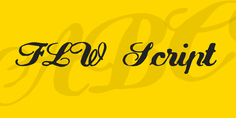 Flw Lettering Download FLW Script font | fontsme.com