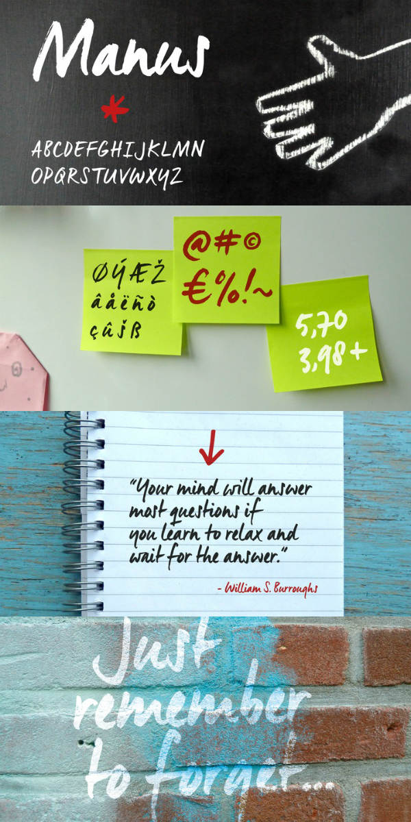 Download Manus font | fontsme.com