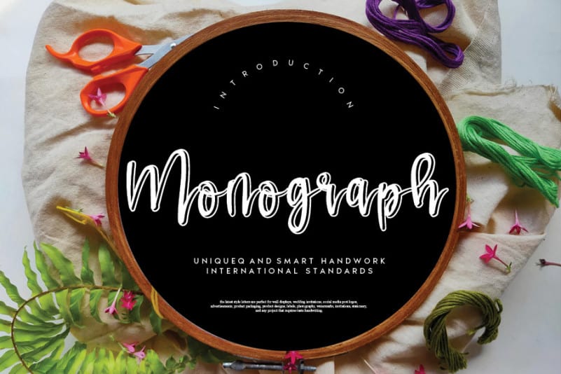 Download Monograph font | fontsme.com