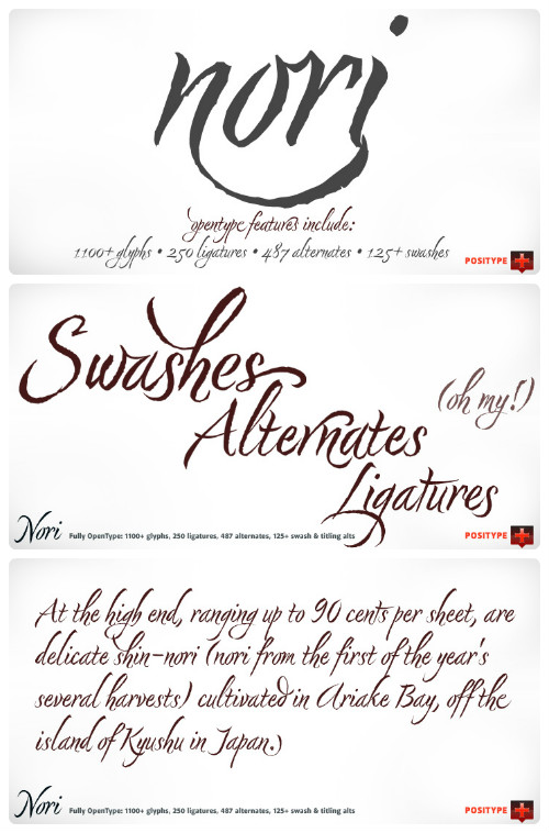 NORIページ Download Nori font | fontsme.com