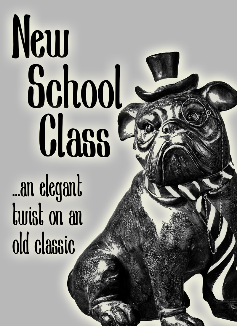 Download New School Class font | fontsme.com