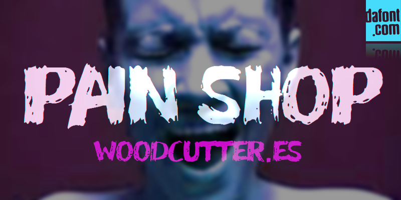Pain Script Font Download Pain Shop font | fontsme.com
