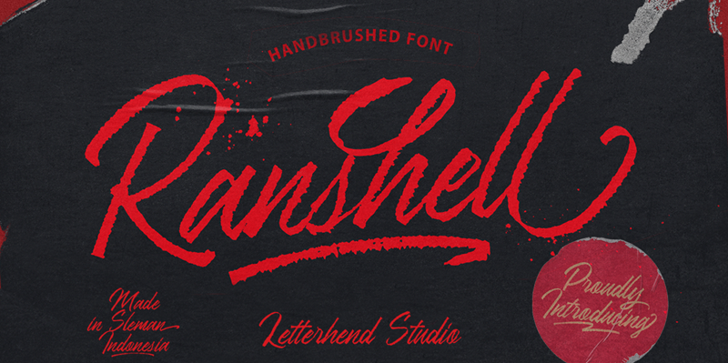 Download Ranshell DEMO font | fontsme.com
