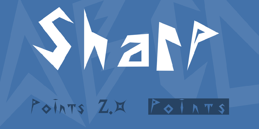 Download Sharp font | fontsme.com